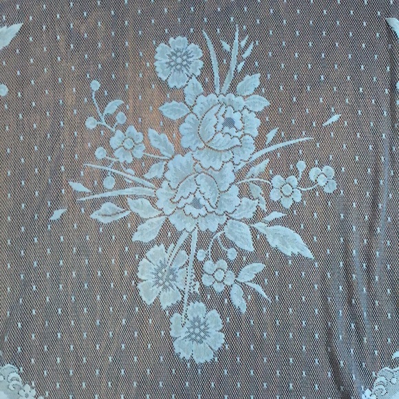 Vintage Lace/Fringe Beach Sarong - Picture 9 of 16